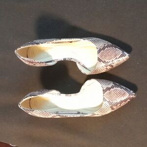 Jessica Simpson Faux Snake Skin Pumps